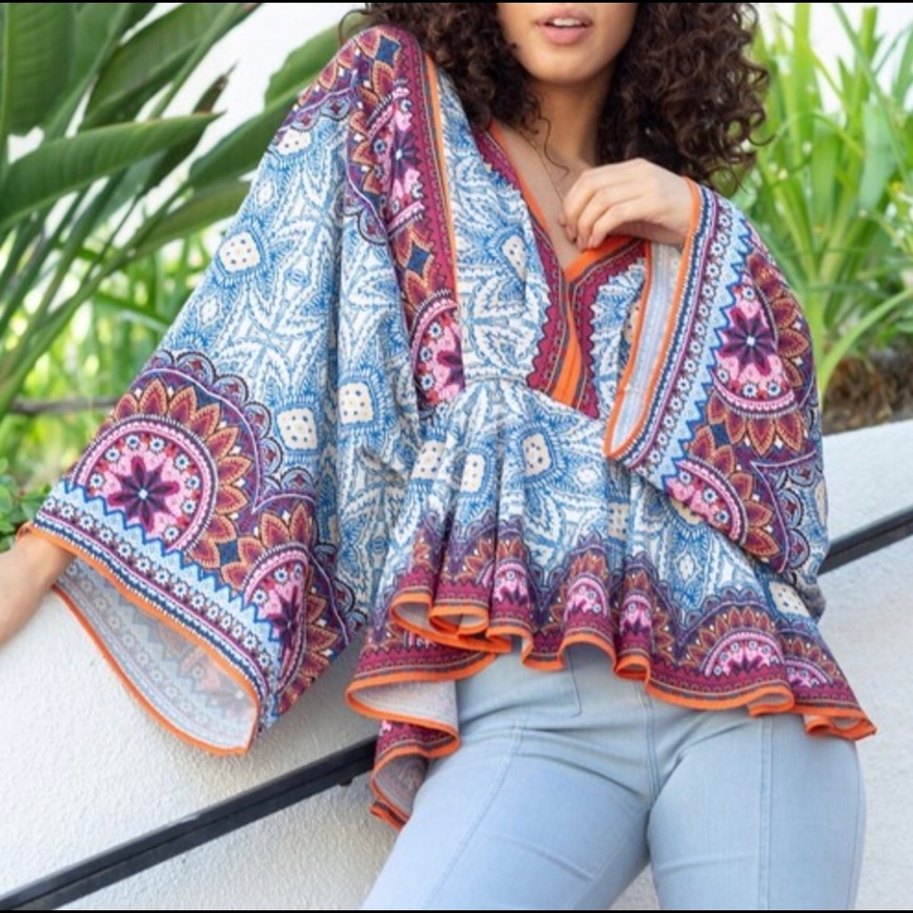 🌺TOP BOHO SEXY - Picture 2 of 4